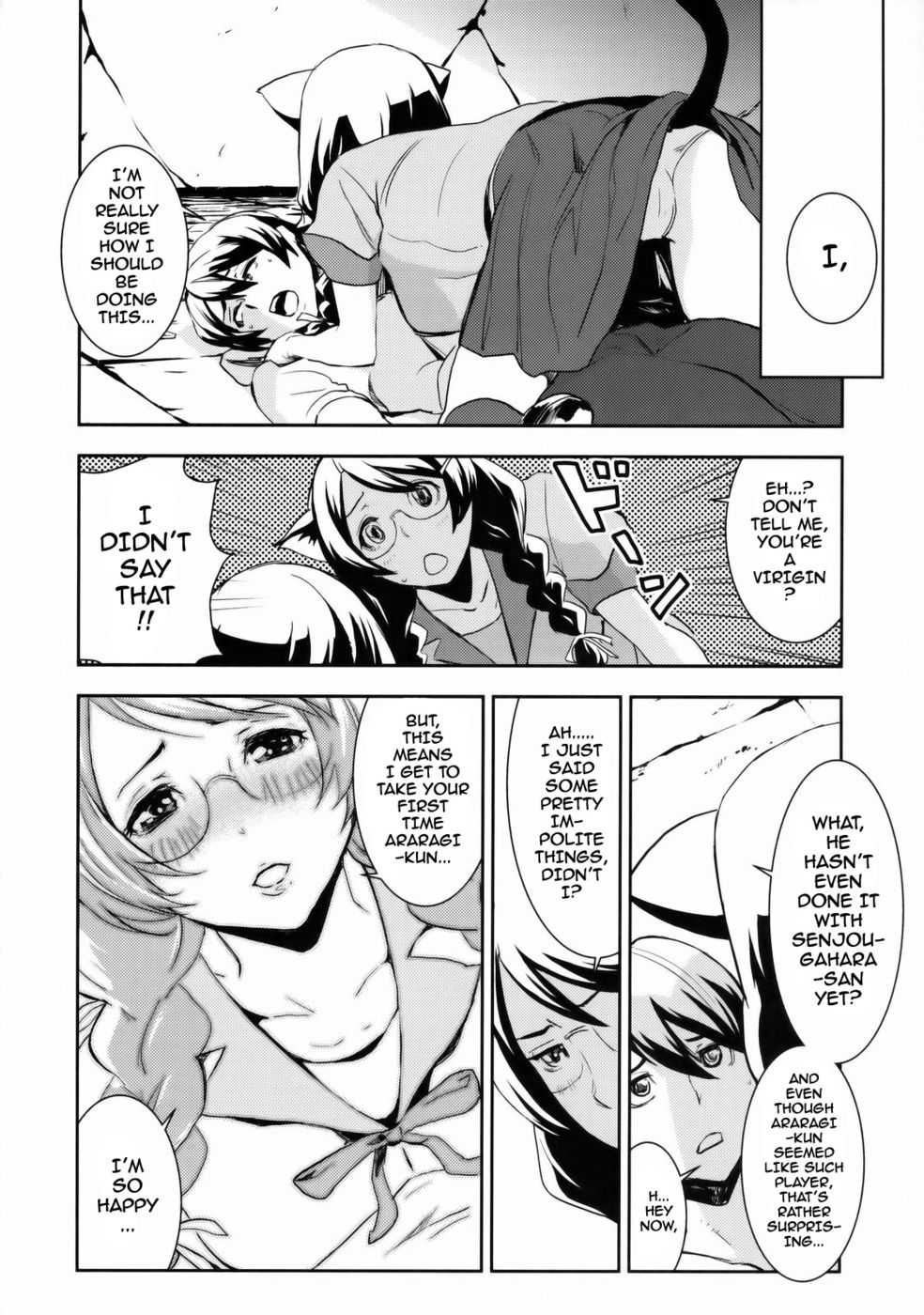 Hentai Manga Comic-Black & White-Read-8